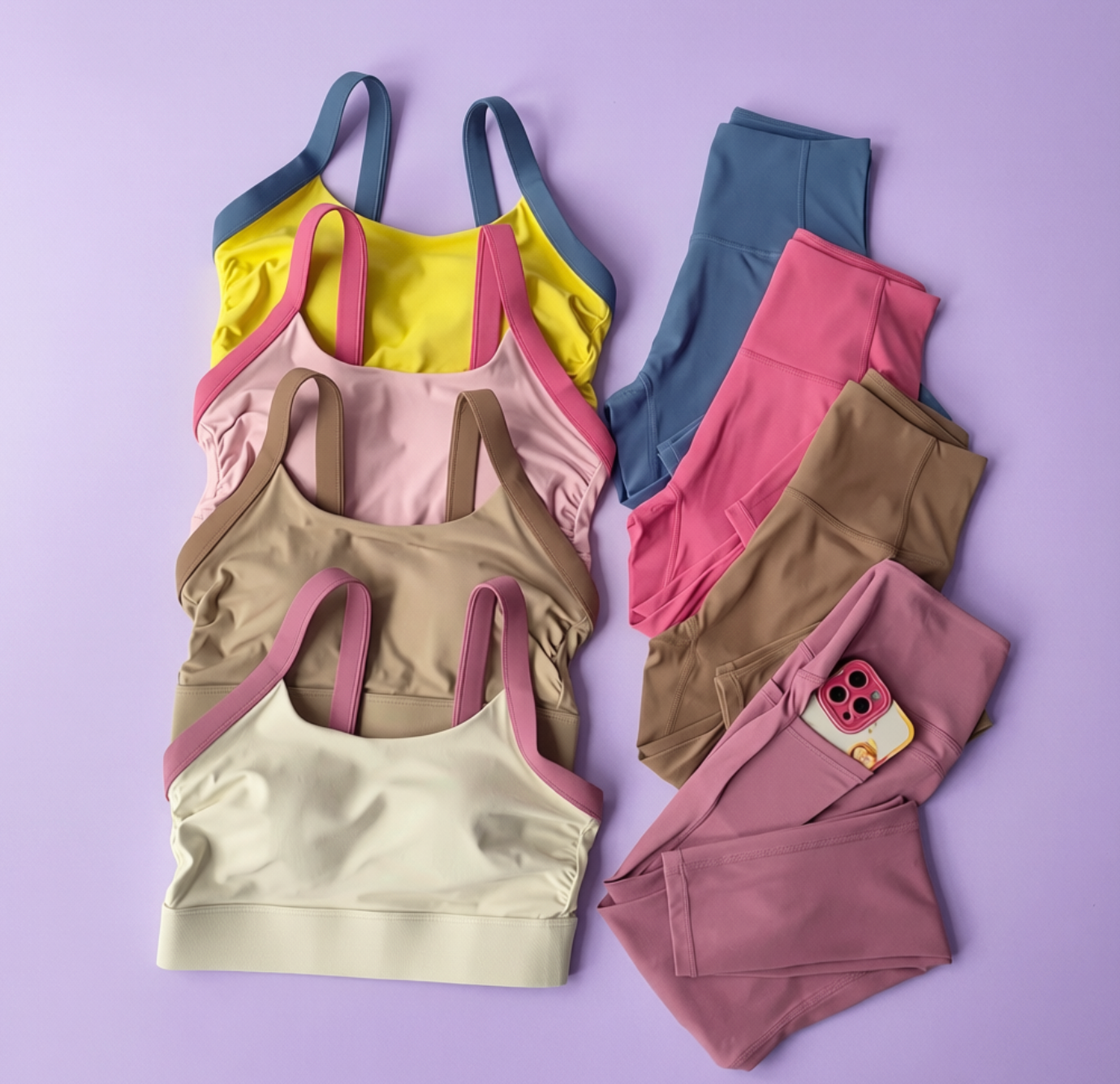 🎨 Ensemble Workout Femme Coloré