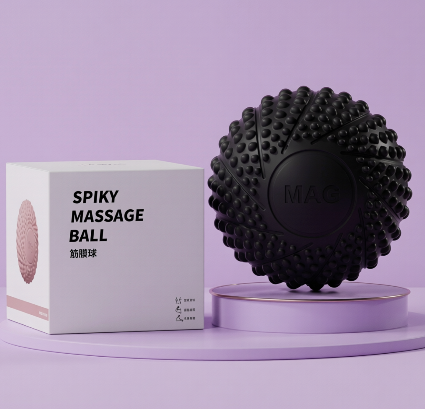 🧲 Balle magnétique pour fitness et relaxation musculaire