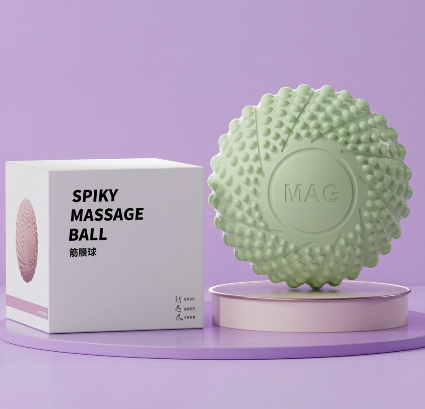 🧲 Balle magnétique pour fitness et relaxation musculaire