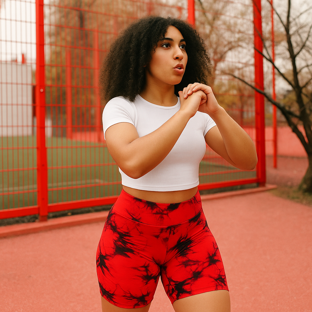 🔥 Short de Sport Tie-Dye – Style, Confort & Performance 🔥