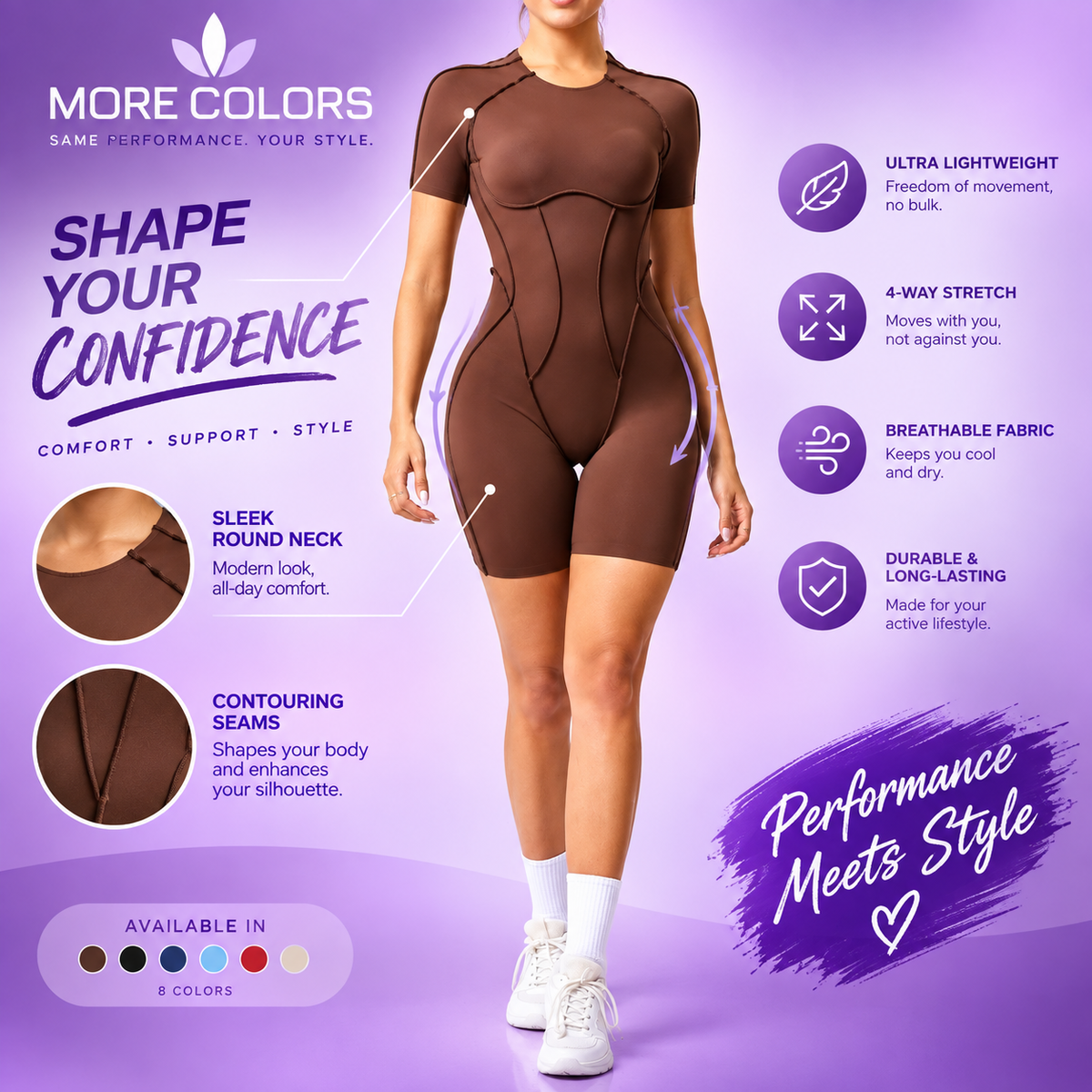 Second-Skin Shaping Bodysuit