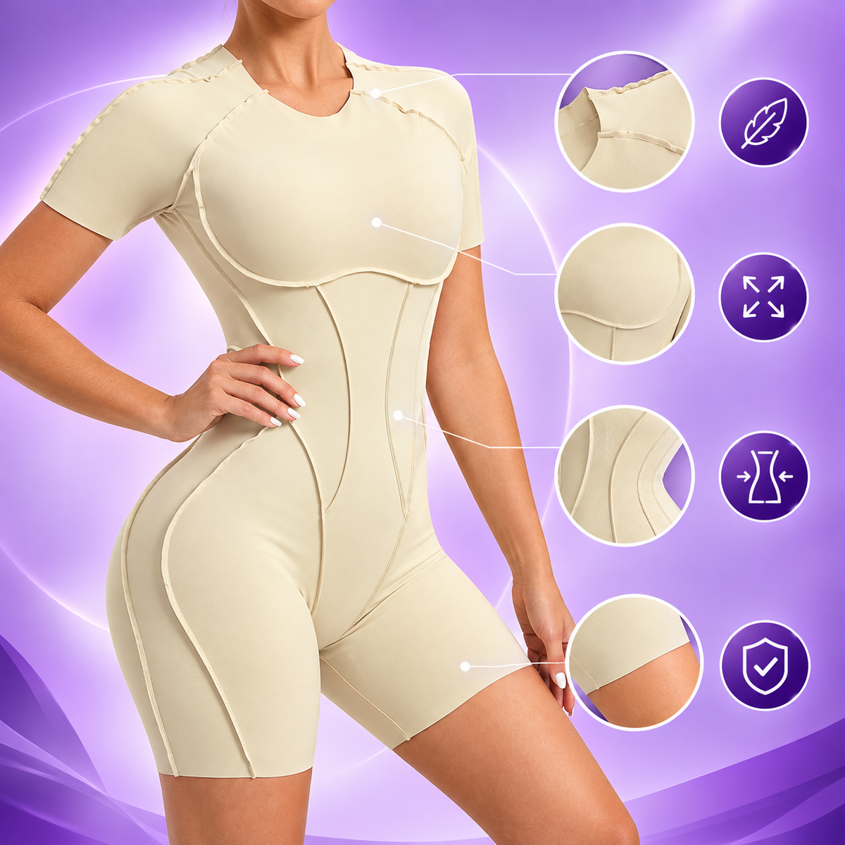 Second-Skin Shaping Bodysuit