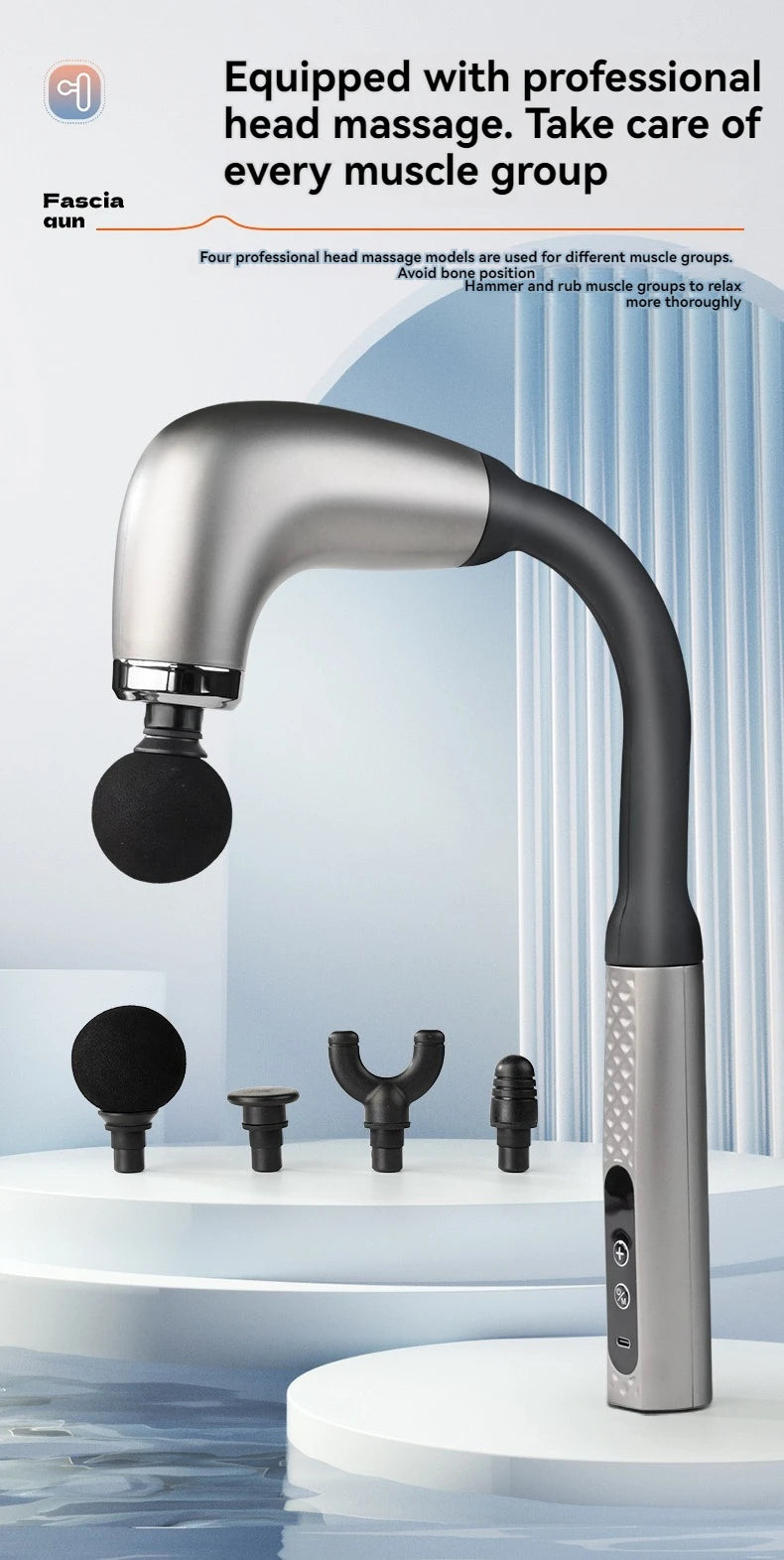 Smart Hammer Massage / Marteau de massage electrique avec manche